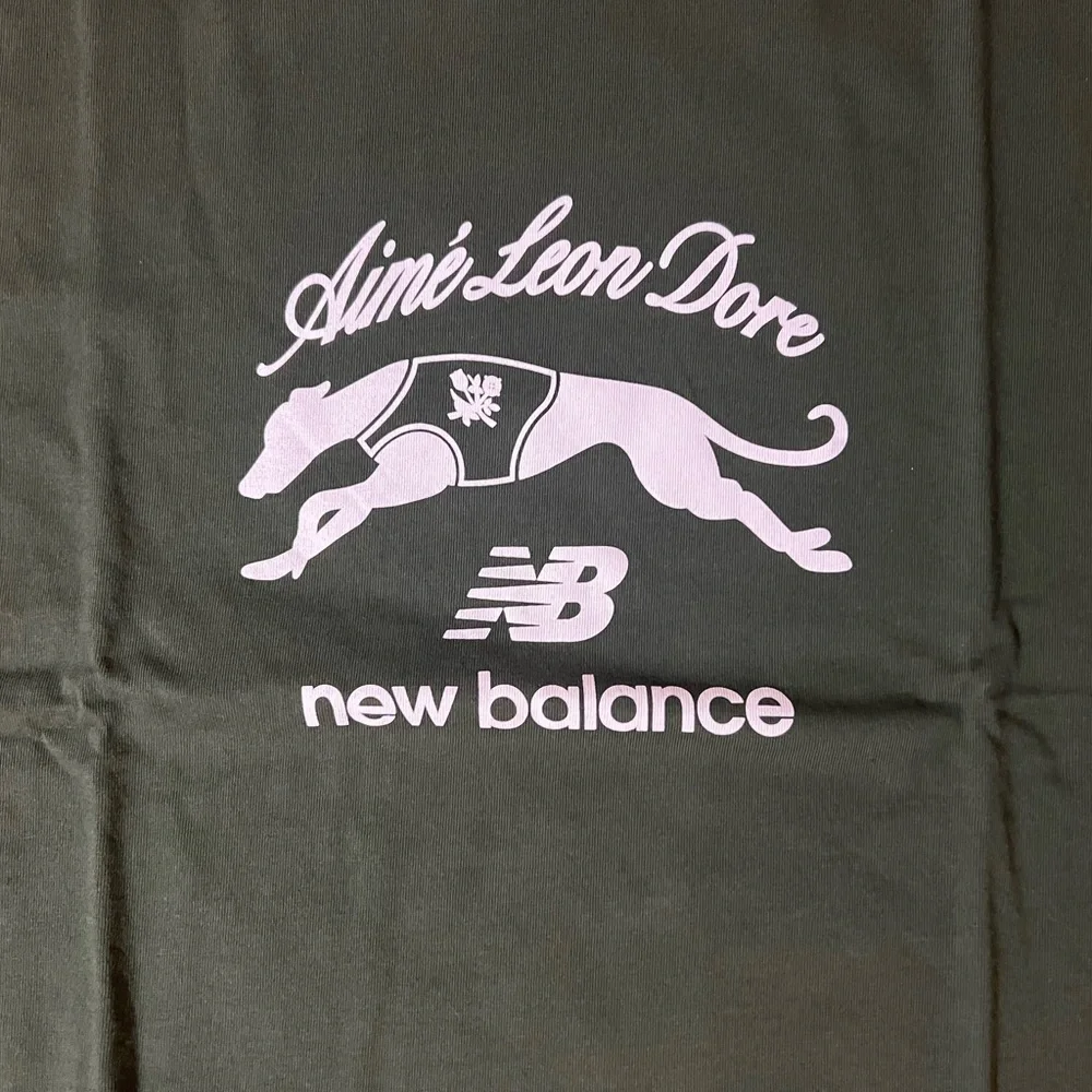 Aime Leon Dore ALD / New Balance 997 Logo Tee Kombu Green T-Shirt Men’s Size XXL - Picture 2 of 8